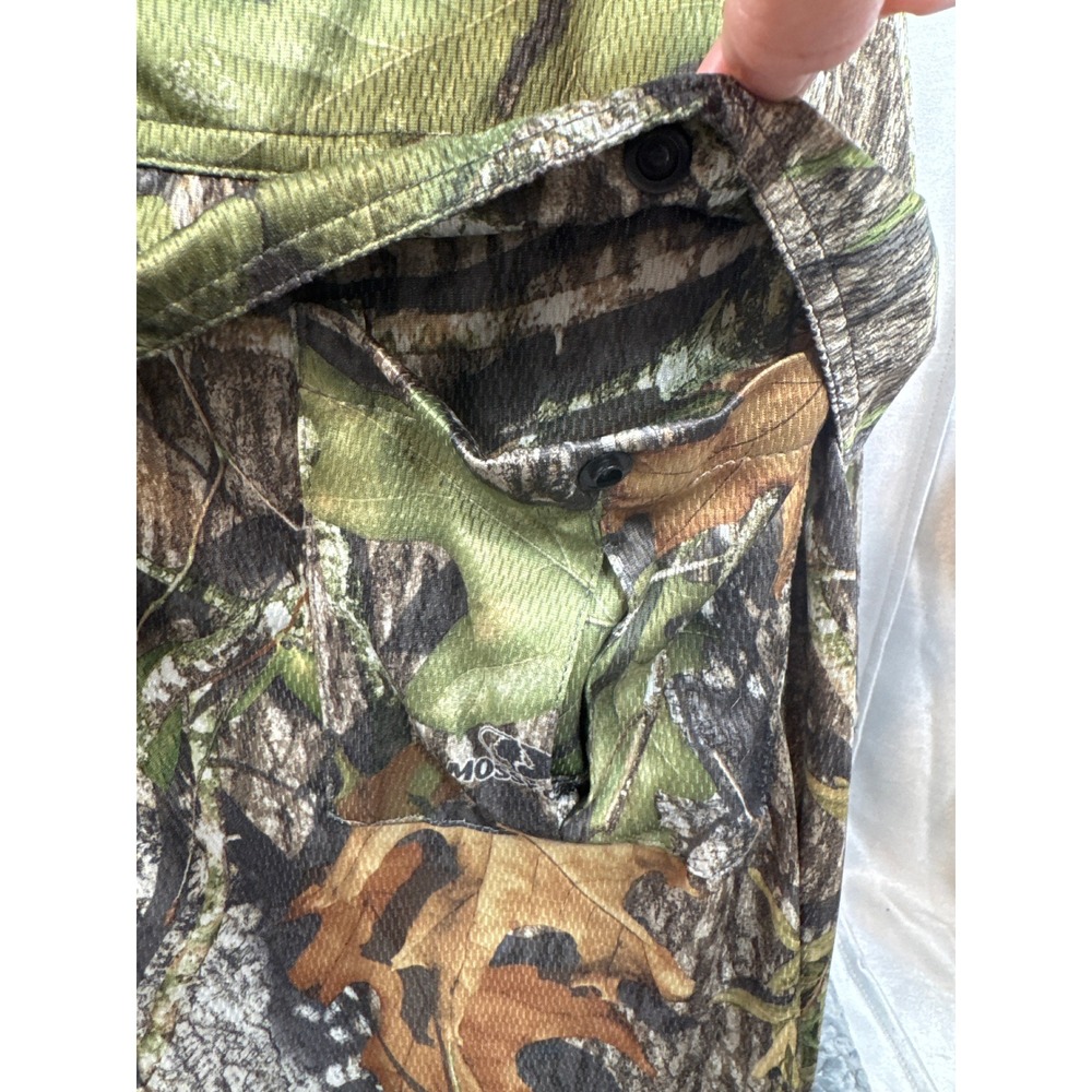 RedHead Mens 2XL Mossy Oak Obsession Camo Short Sleeve Ventilated Hunting Shirt - Picture 2 of 6